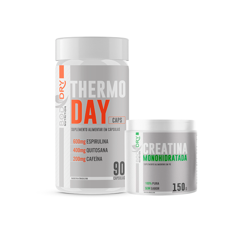 THERMO DAY e CREATINA 100% PURA